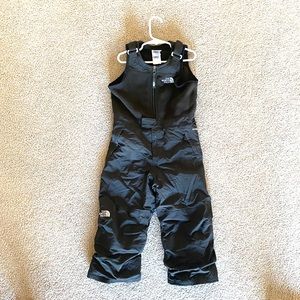 North face snow pant/ bib overalls